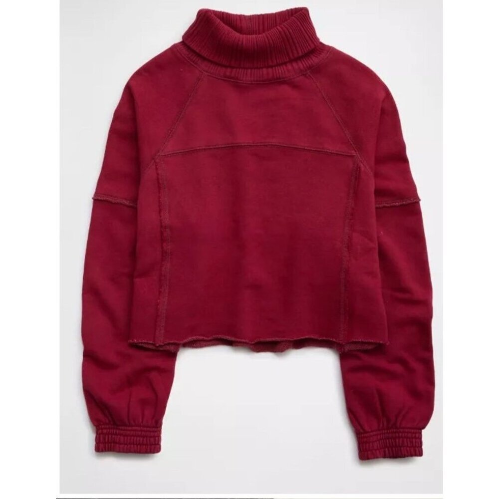 NWT Aerie New Heights Turtleneck Sweater Size L